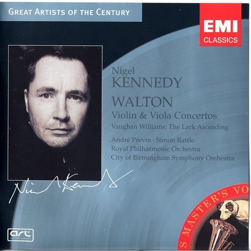 Nigel Kennedy, Royal Philharmonic Orchestra, Andre Previn - Walton - Violin & Viola Concertos / Williams - The Lark Ascending (2004)