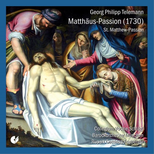 Collegium Vocale der Schlägler Musikseminare, Barockorchester München feat. Rupert Gottfried Frieberger - Telemann: Matthäus-Passion, TWV 5:15 (2020)