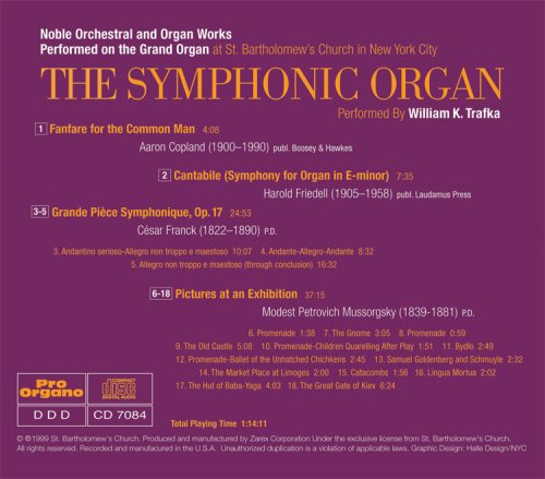 William K. Trafka - The Symphonic Organ (1999/2020)