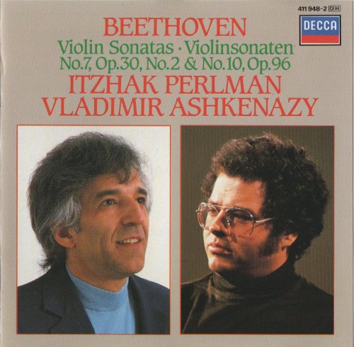 Itzhak Perlman, Vladimir Ashkenazy - Beethoven: Violin Sonatas Nos. 7 & 10  (1984)