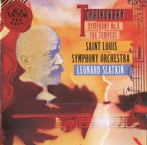 Saint Louis Symphony Orchestra, Leonard Slatkin - Tchaikovsky: Symphony No. 5, The Tempest (1990)