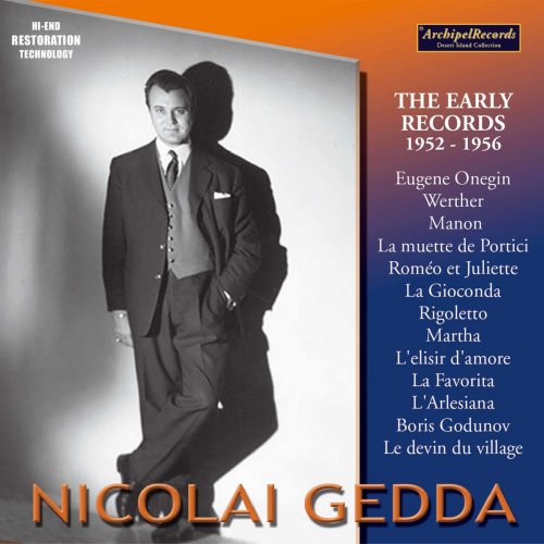 Nicolai Gedda - Nicolai Gedda The Early Records 1952-1956 (2020)