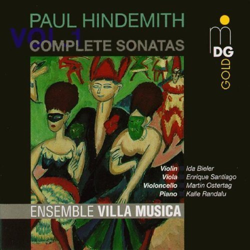 Ensemble Villa Musica - Paul Hindemith: Complete sonatas for Solo Instrument and Piano Vol. I-VII (1997)