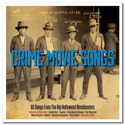 VA - Crime Movie Songs: 60 Songs from the Big Hollywood Blockbusters [3CD Box Set] (2019)