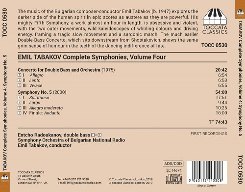 Emil Tabakov, Symphony Orchestra of Bulgarian National Radio, Entcho Radoukanov - Emil Tabakov: Complete Symphonies, Vol. 4 (2019) [Hi-Res]