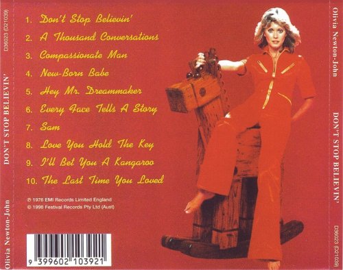 Olivia Newton-John - Don't Stop Believin' (1976) [1998] CD-Rip
