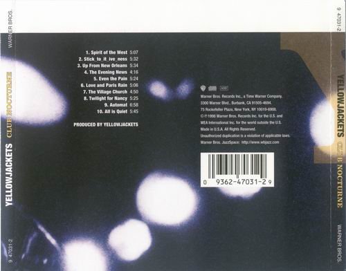 Yellowjackets - Club Nocturne (1998)