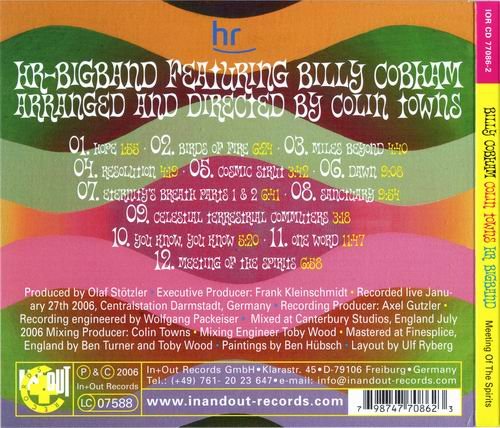 Billy Cobham, Colin Towns, HR-Bigband - Meeting Of The Spirits:A Celebration Of The Mahavishnu Orchestra (2006)