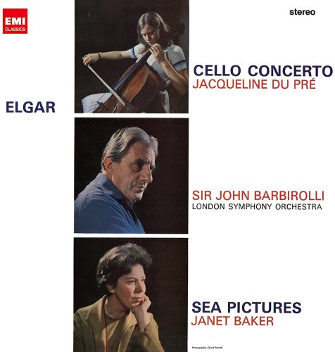 Jacqueline du Pré, Janet Baker & John Barbirolli - Dvořák: Cello Concerto; Elgar: Cello Concerto, Sea Pictures (2018) [SACD]