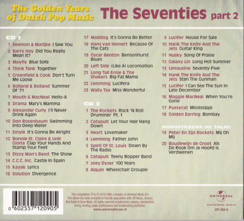 VA - The Golden Years Of Dutch Pop Music - The Seventies Part 2 (Hits & Tips 1972-1976) (2016)