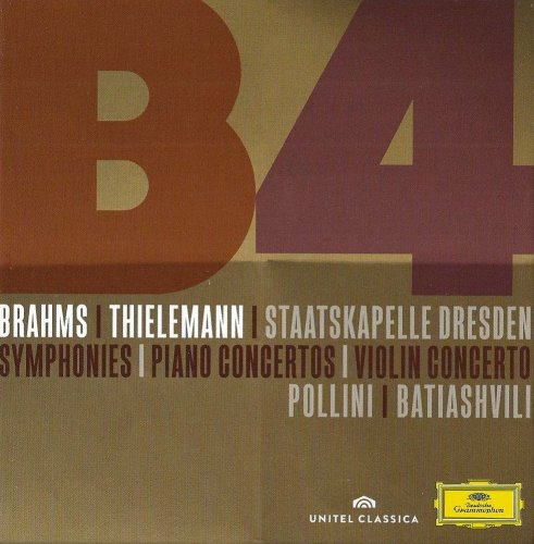 Maurizio Pollini, Lisa Batiashvili, Christian Thielemann - Brahms: Symphonies, Piano Concertos, Violin Concerto (2014)