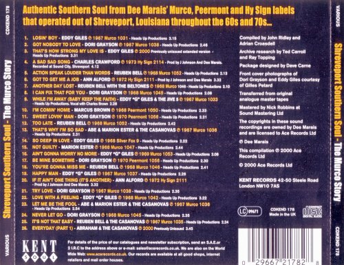 VA - Shreveport Southern Soul: The Murco Story (2000) CD-Rip