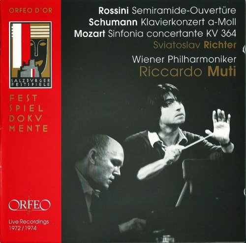 Sviatoslav Richter, Riccardo Muti - Schumann: Piano Concerto, Mozart: Sinfonia Concertante (2012)