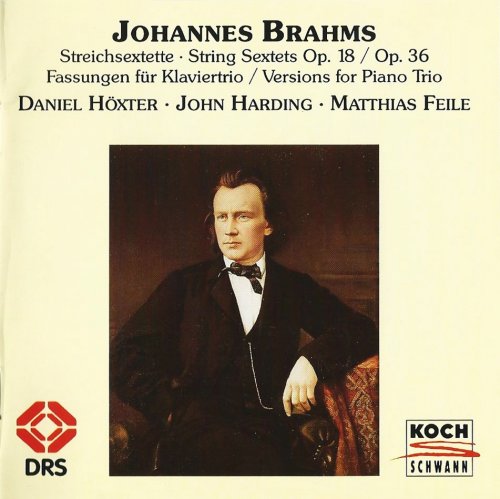 Daniel Höxter, John Hardings, Matthias Feile - Brahms: String Sextets (Versions for Piano Trio) (1995)