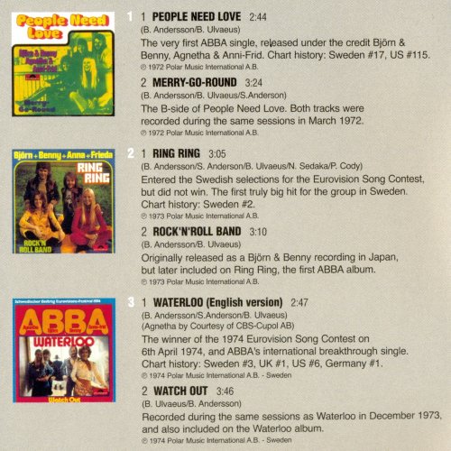 ABBA - The Singles Collection 1972-1982 (1999) [27CD Single Box Set] CD-Rip