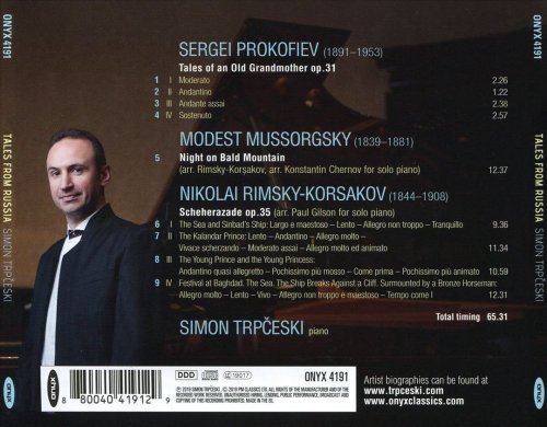 Simon Trpčeski - Tales from Russia (2019) CD-Rip