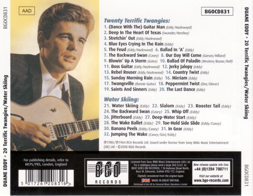 Duane Eddy - Twenty Terrific Twangies / Water Skiing (2008) CD-Rip