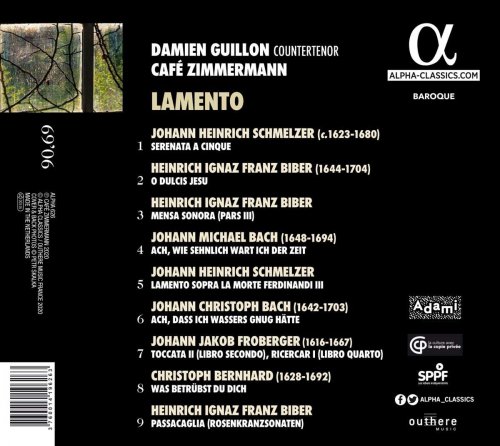 Damien Guillon & Café Zimmermann - Lamento (2020) [Hi-Res]