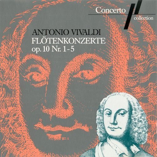 Aurèle Nicolet, Jörg Faerber - Antonio Vivaldi: Flötenkonzerte Op. 10 Nr. 1-6 (1987)