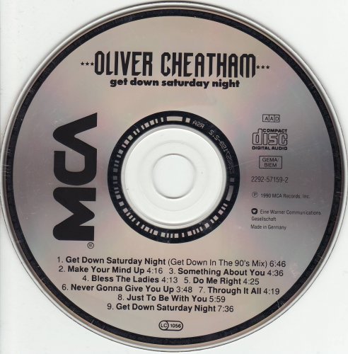 Oliver Cheatham - Get Down Saturday Night (1990)