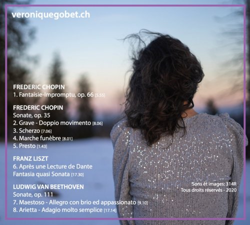 Véronique Gobet - Chopin Liszt Beethoven - Au-Delà (2020)