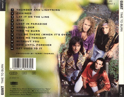 Giant - Time To Burn (1992)
