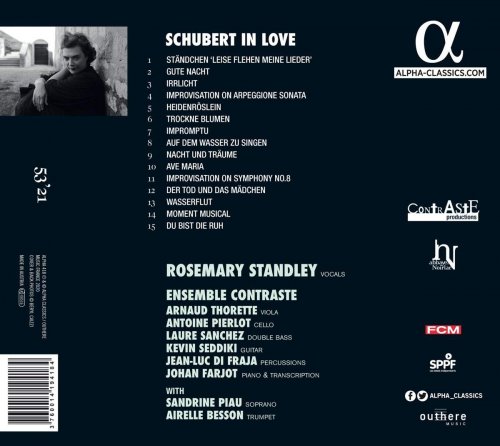 Rosemary Standley, Ensemble Contraste, Johan Farjot & Arnaud Thorette - Schubert in Love (2020) [Hi-Res]