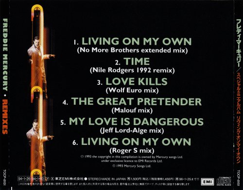 Freddie Mercury - Remixes (1994)