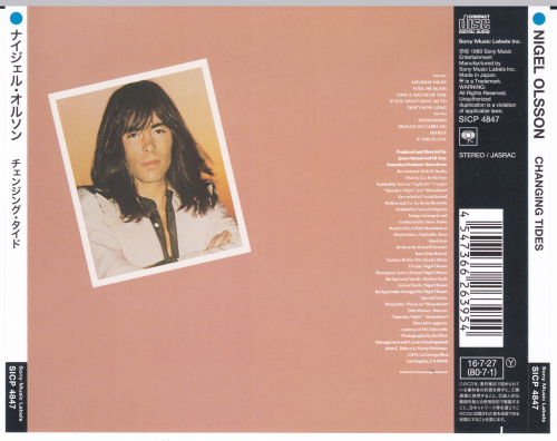 Nigel Olsson - Changing Tides (Japan Remastered) (1980/2016)