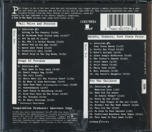 Pete Seeger - A Link In The Chain (1996)