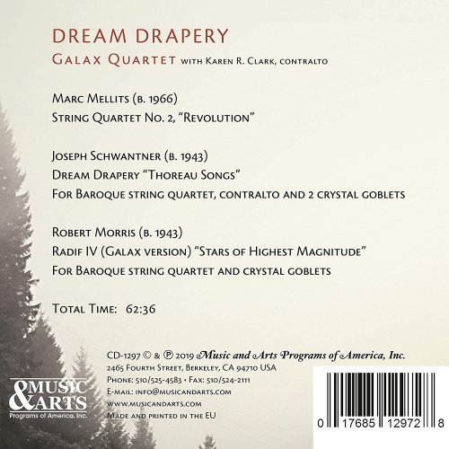 Galax Quartet, Karen R. Clark - Dream Drapery (2020) [Hi-Res]