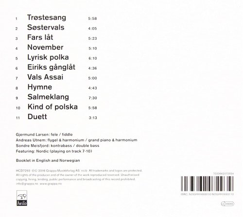 Gjermund Larsen Trio - Salmeklang (2016) [Hi-Res]