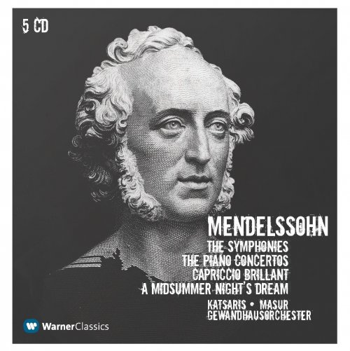Cyprien Katsaris, Gewandhausorchester, Kurt Masur - Mendelssohn: Symphonies Nos. 1-5, etc. (2006)