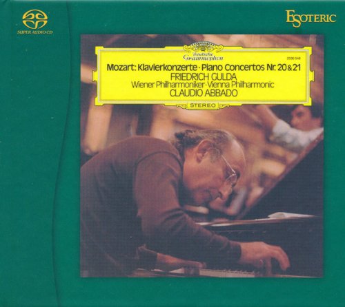 Friedrich Gulda, Wiener Philharmoniker & Claudio Abbado - Mozart: Piano Concertos Nos. 20 & 21 (2018) [SACD]