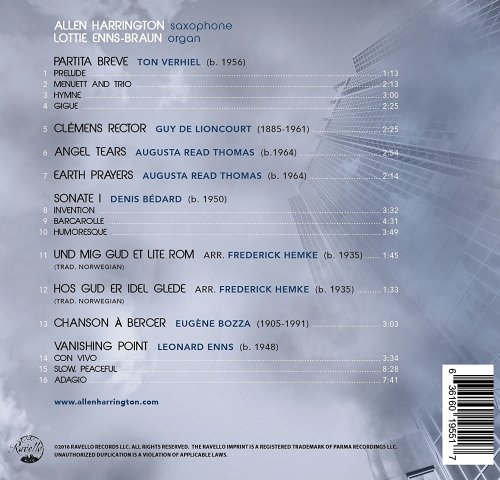 Allen Harrington, Lottie Enns-Braun - Vanishing Point (2016) [Hi-Res]