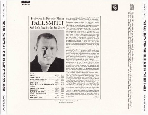 The Paul Smith Trio - He Sells Jazz by the Sea Shore (1965) [2013 Japan 24-bit Remaster] mp3