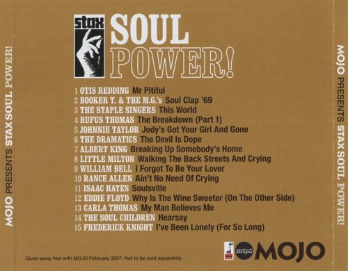 VA - Stax Soul Power! (2008) CD-Rip