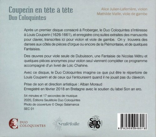 Duo Coloquintes with Alice Julien-Laferrière - VialleCouperin en tête à tête (2020)
