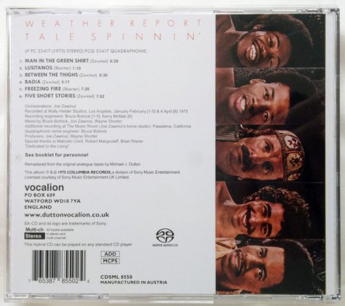 Weather Report - Tale Spinnin' (1975) [2018 SACD]