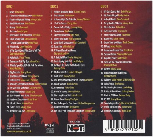VA - The Very Best Of Country: 75 Original Recordings (3 CD Box Set) (2013)