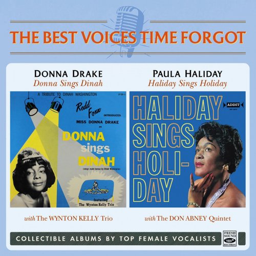 Donna Drake / Paula Haliday - Donna Sings Dinah / Haliday Sings Holiday (2020)