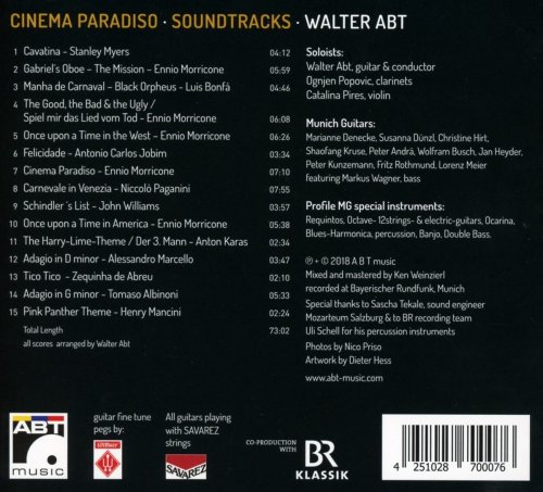 Walter Abt - Cinema Paradiso (2018) [Hi-Res]