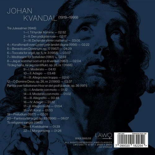 Lina Johnson & Arnfinn Tobiassen - A Quiet Beauty - Works by Kvandal (2020) [Hi-Res]