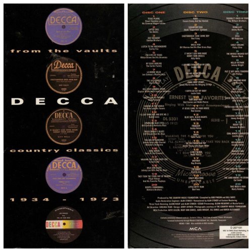 VA - From The Vaults: Decca Country Classics 1934 - 1973 (1994)