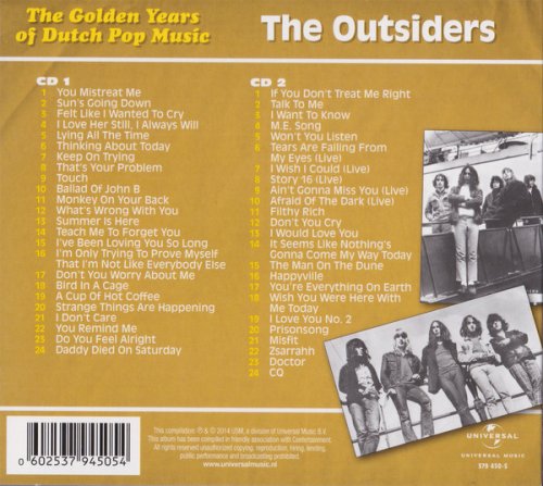 The Outsiders - The Golden Years Of Dutch Pop Music (A&B Sides And More) (2014)