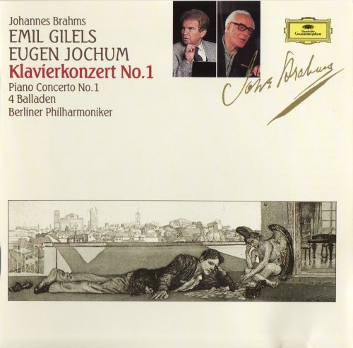 Emil Gilels, Berliner Philharmoniker, Eugen Jochum - Brahms: Piano Concerto No. 1 (2006)