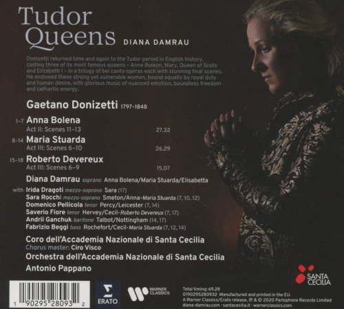 Diana Damrau - Tudor Queens (2020) [Hi-Res]