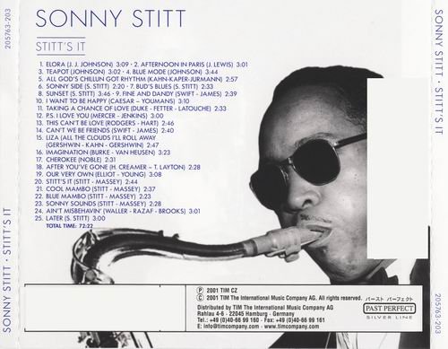 Sonny Stitt - Stitt's It (2001)