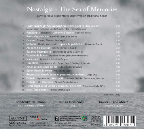 Xavier Diaz-Latorre, Friederike Heumann, Nihan Devecioglu - Nostalgia: The Sea of Memories (2020) [Hi-Res]