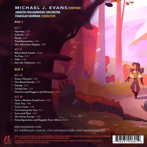 Janacek Philharmonic Orchestra, Stanislav Vavrinek - Michael J. Evans: The Adventures of Florian (2020) [Hi-Res]